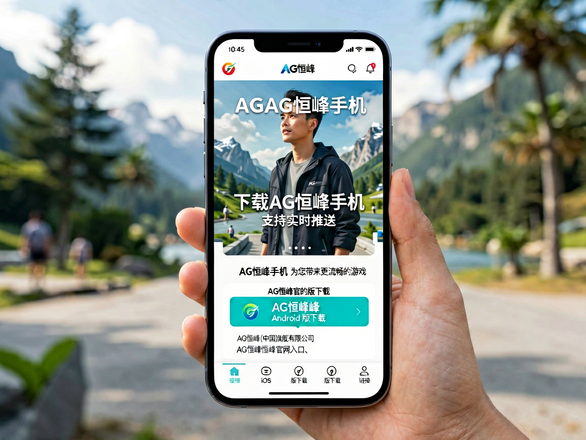 AG恒峰手机APP下载页面展示